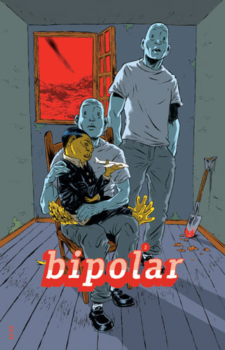 Together they made the comic Bipolar